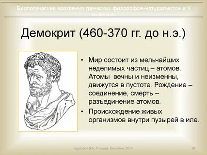 Демокрит это
