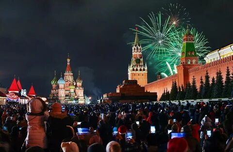 Новый год 2024 красная площадь
