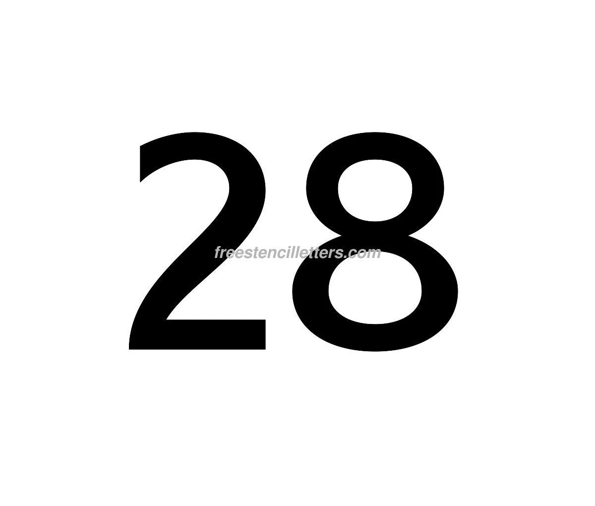 1 4 числа 28