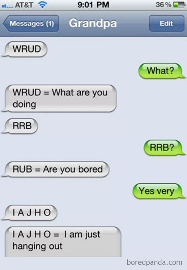 Message popular