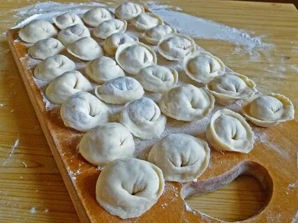 Лепка пельменей рецепт