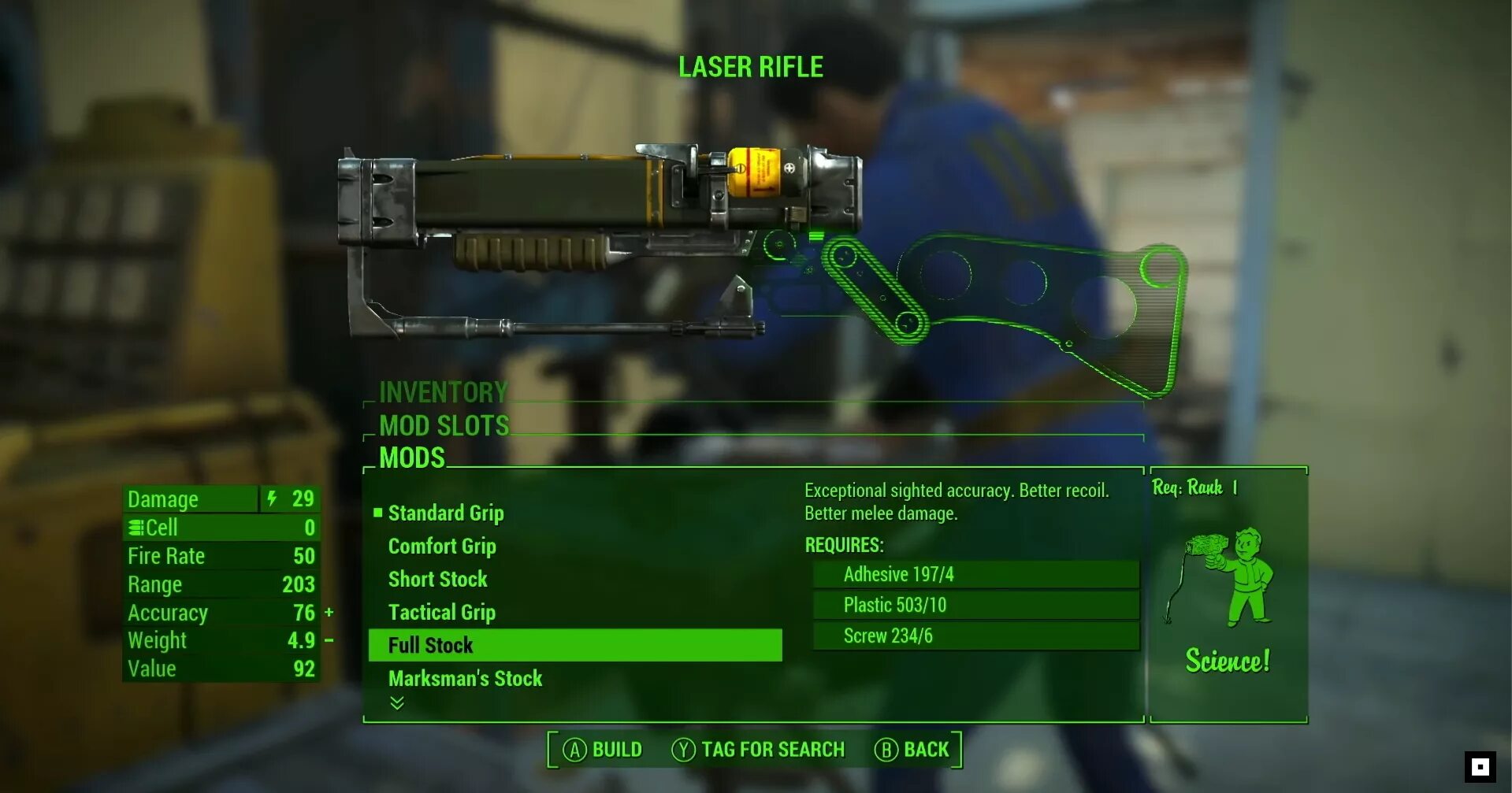 Выполнить задание fallout 4. Fallout 4 крафт оружия. fallout 4 laser rifle. id всех оружий в fallout 4.