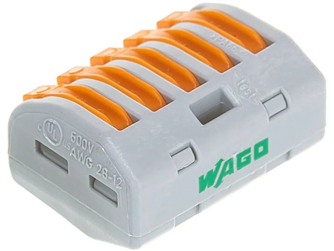 Клеммы wago 222-412 (2х2,5мм2 с рычажком) (упаковка 50шт. 08-2. 0)) wago. Клемма строительно-монтажная stekker 222-412. Wago 2 проводная 5 шт.