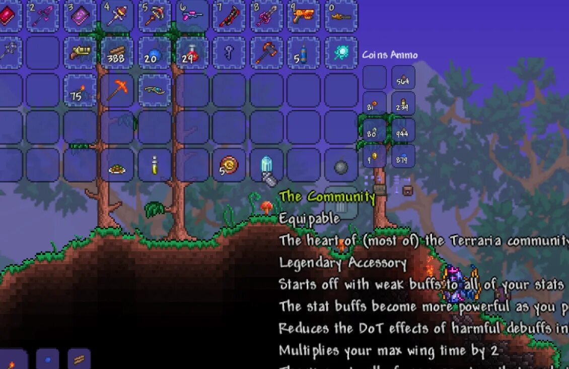 4. Крафты аксессуаров в террарии. 4. 4. Terraria аксессуары.