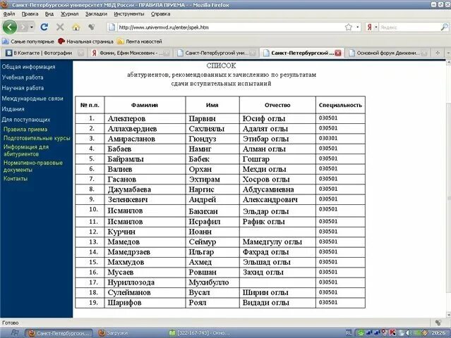 Списки поступивших в академию МВД. Список поступающих абитуриентов в академию МВД. Списки поступивших ви МВД. Список зачисленных в институт МВД.