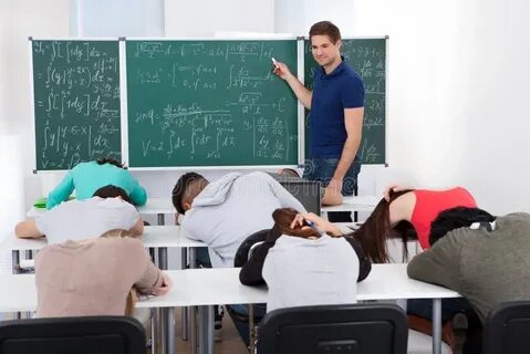 Студент пришел на урок