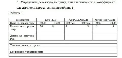 Денежные поступления за определенное время