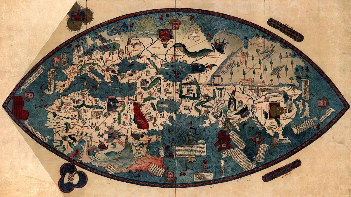 Атлас фра мауро. Карта земли 1450 года. Фра мауро 1459. Фра мауро 1459. Карта фра мауро 1459.