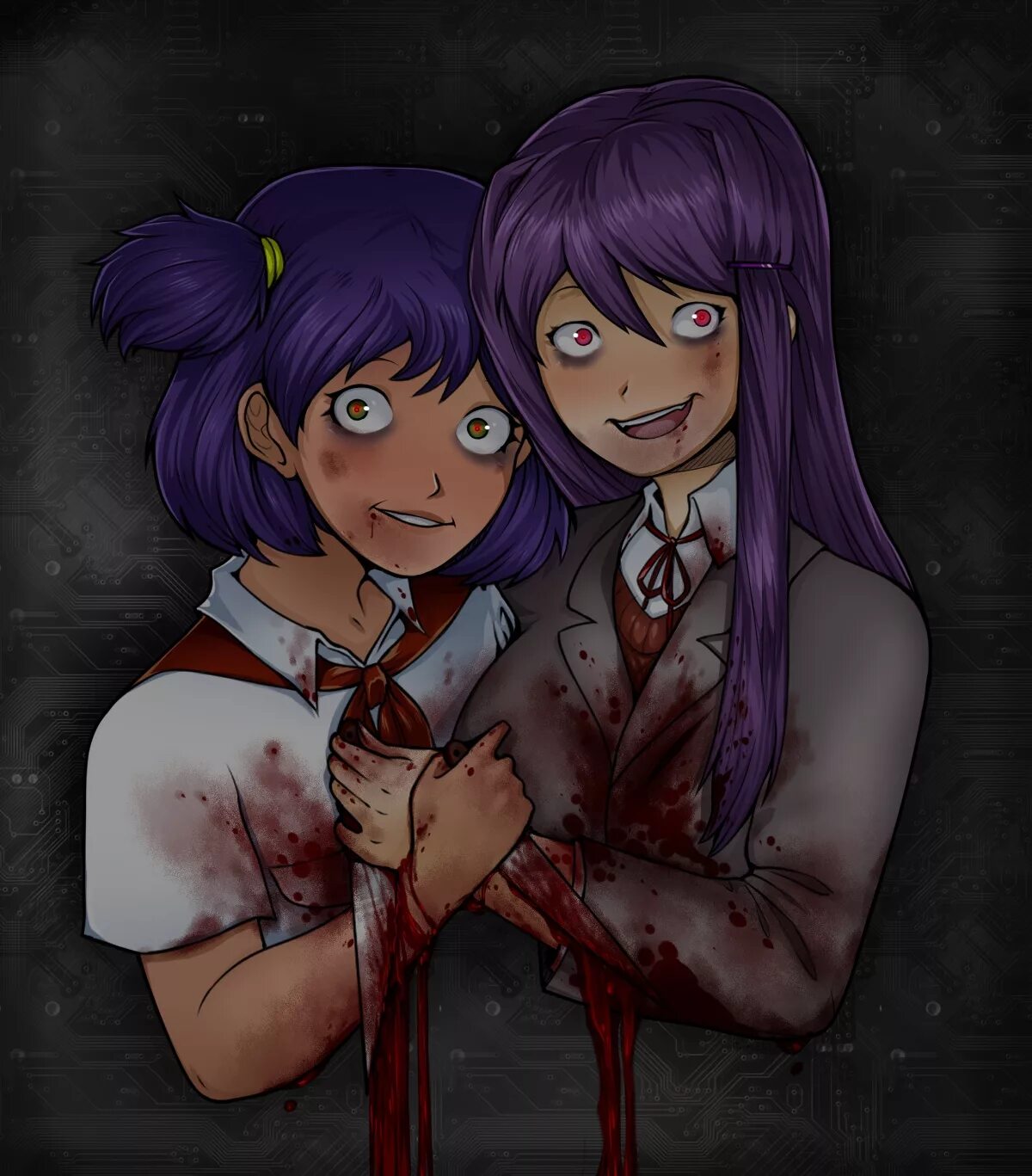 Ксани бани вскрылась. Лена Бесконечное лето Юри доки доки. Yuri DDLC and Лена Бесконечное лето. Бесконечное лето ДДЛК Юри. Семён плохая концовка Лены Бесконечное.