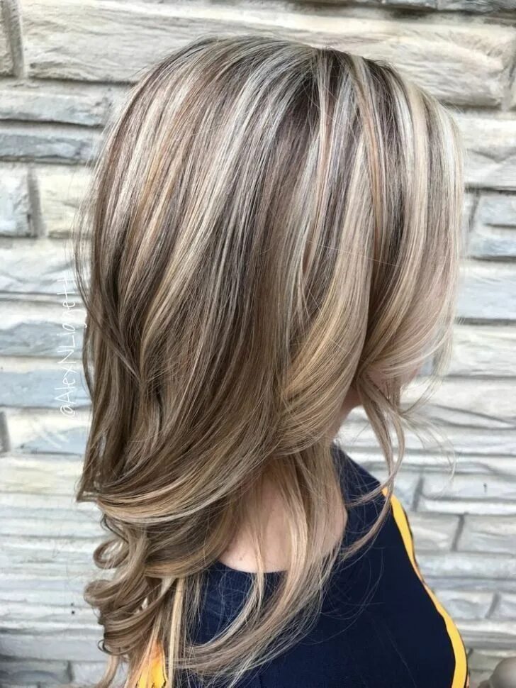 Blonde brown. Пепельное мелирование на Каскад. Вуальное мелирование на русые. Балаяж колорирование + тонирование. Шатуш балаяж колорирование.