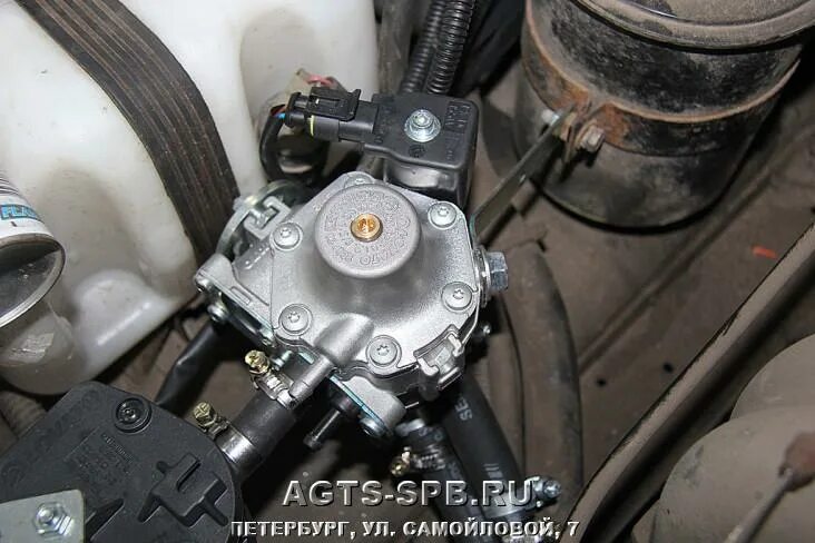 Фото газового редуктора Lovato на Chevrolet Niva 1,7 R4 2006 (A) 416; экономия р