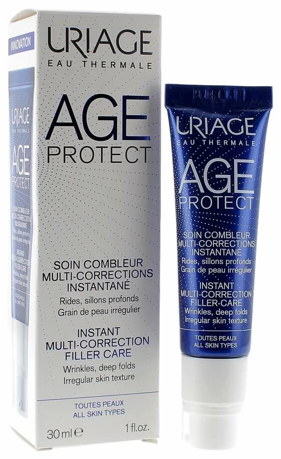 Age protect Uriage Multi correction. Uriage age protect. Урьяж эйдж Протект крем. Uriage age protect instant Multi correction Filler Care.