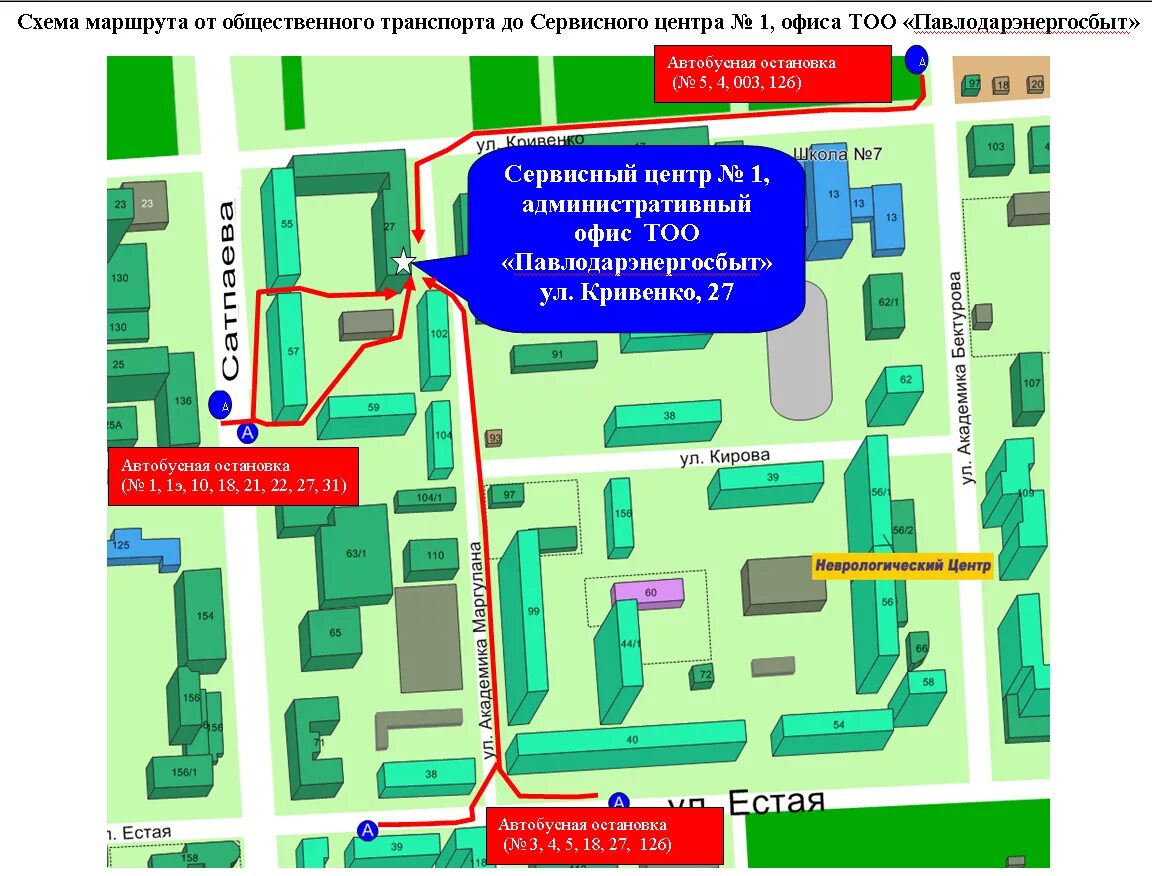 Сервисные центры павлодара