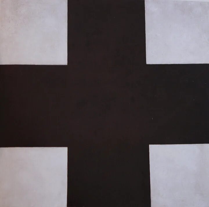 ткань черные кресты