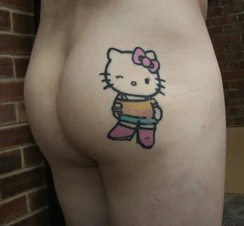 NSFW: Hello Kitty Cheeky Tattoo - Hello Kitty Hell