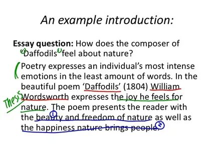 Introduce examples