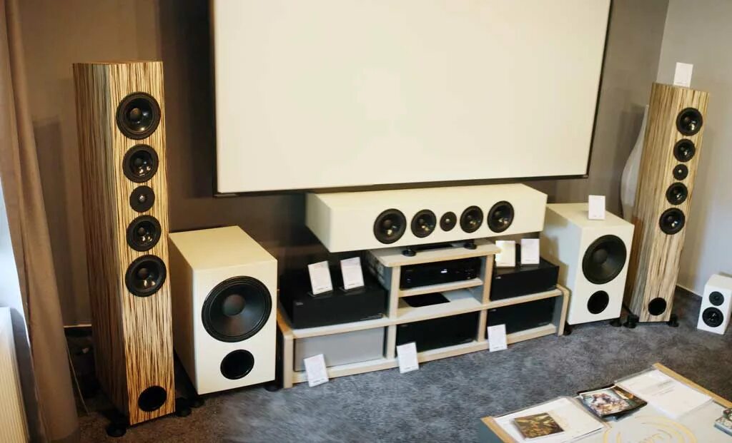 Home Cinema Theatre Hi end. Attitude Home Theatre Speaker Essentials Kit.