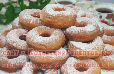 Пончики с молоком без дрожжей