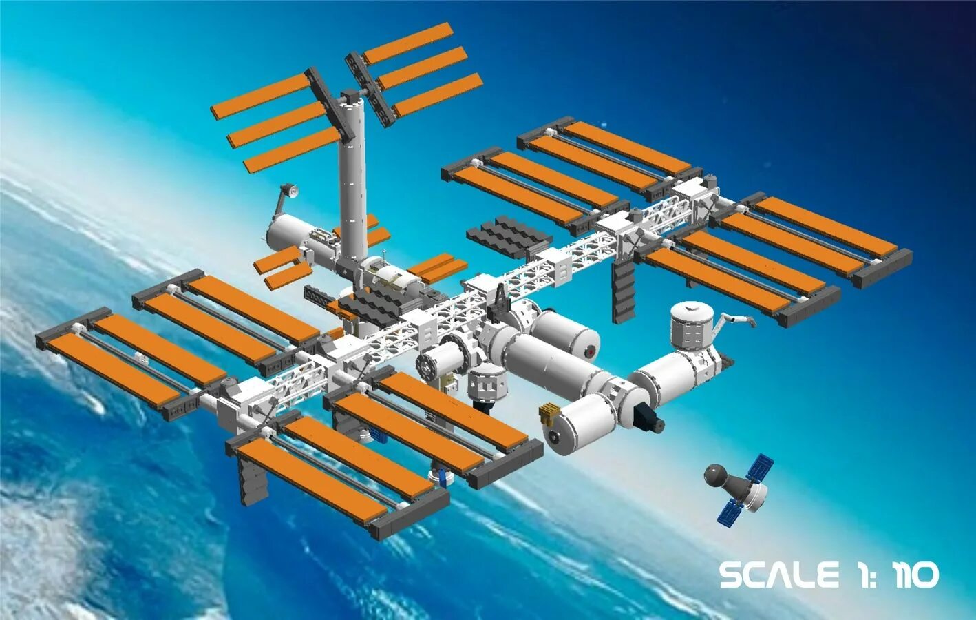Mir space station dining table