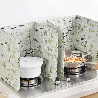 Экран защитный для плиты от брызг складной