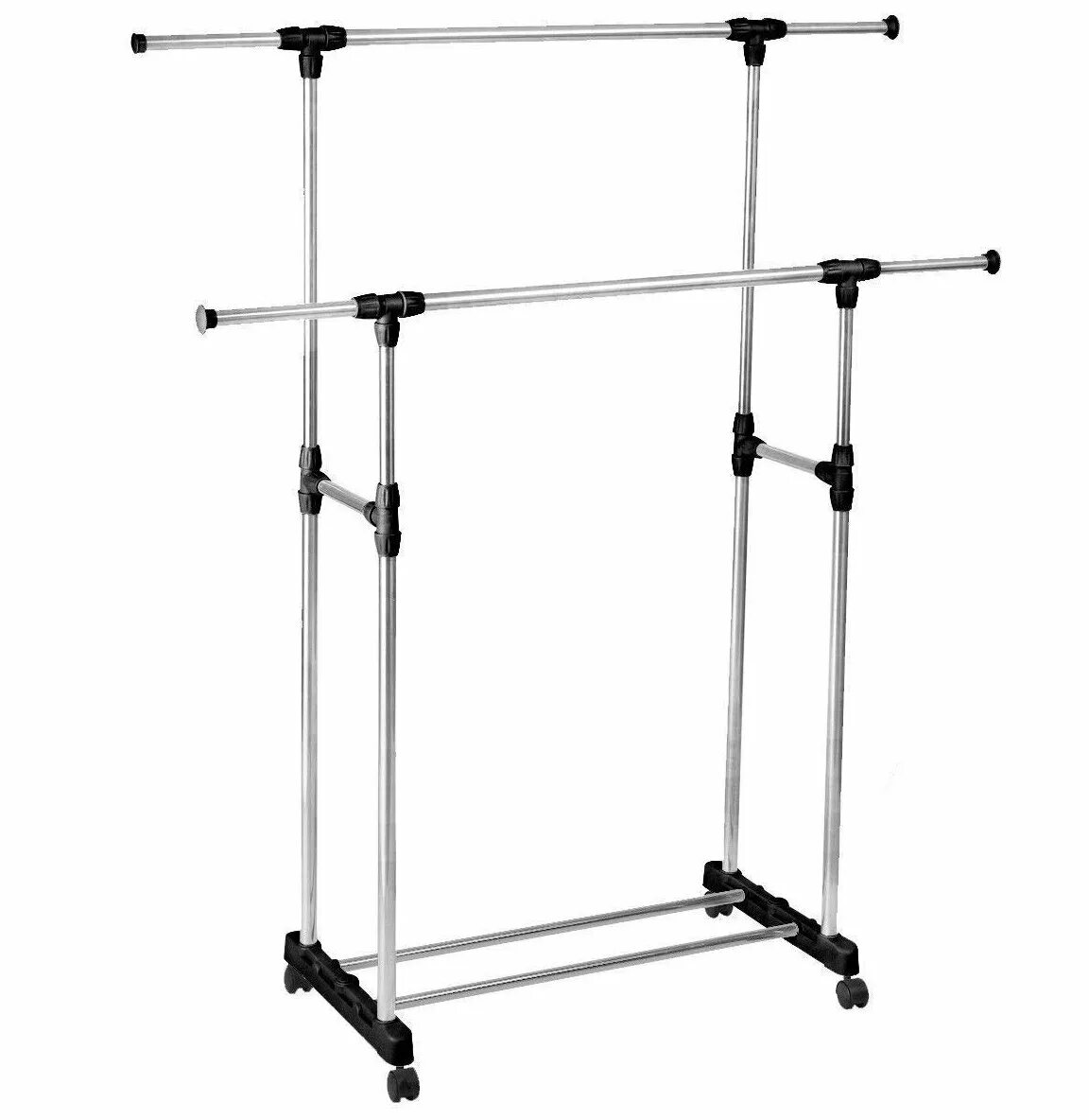 Single pole. Двойная напольная передвижная стойка для одежды double-pole telescopic clothes rack. вешалка напольная sokoltec. напольная передвижная стойка для одежды single-pole telescopic clothes rack. вешалка напольная - рейл sokoltec.
