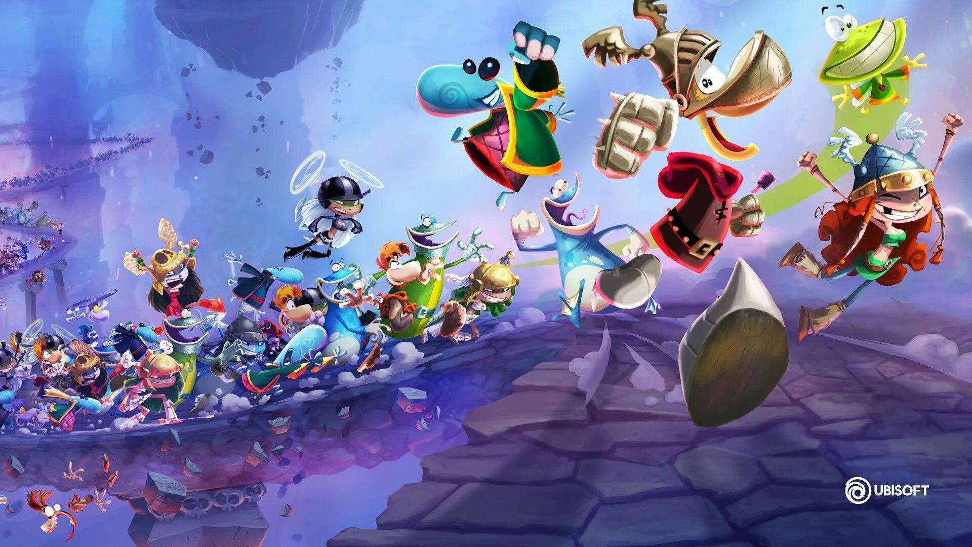 Рейман легендс на пк. Rayman Legends (ps4). Игра Рейман 4. Rayman Legends Эвелина. Рейман Мексика.
