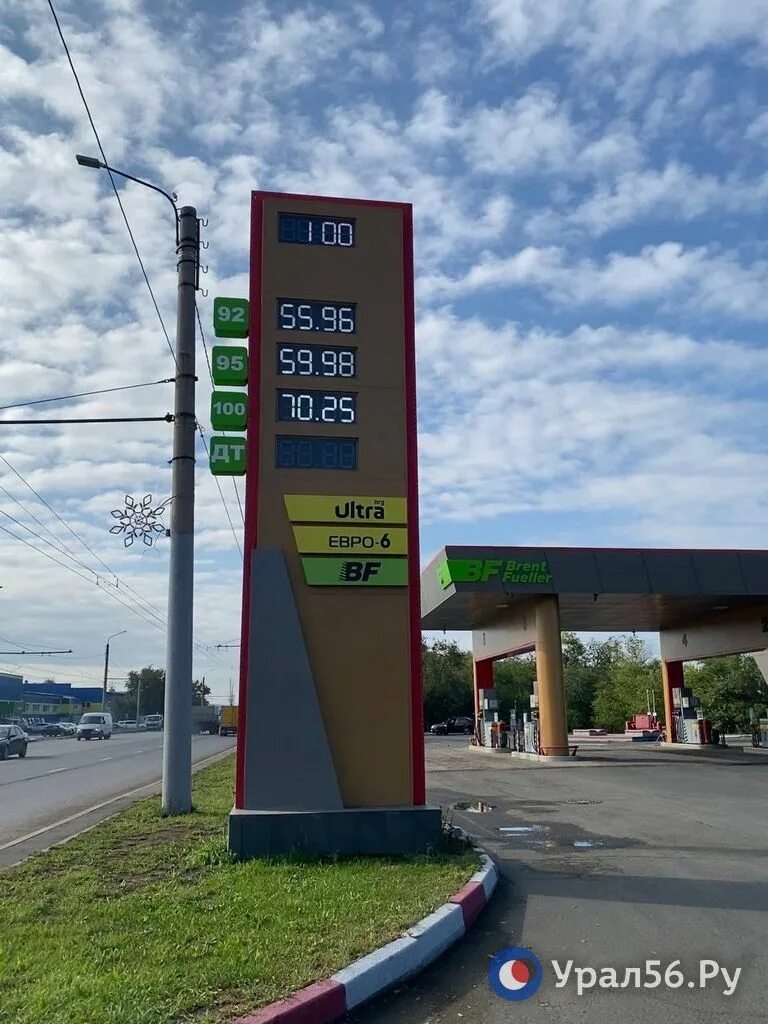 Цена бензина в 95 году