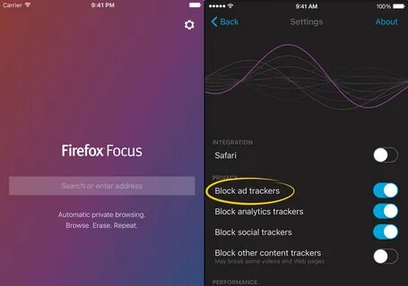 Firefox focus