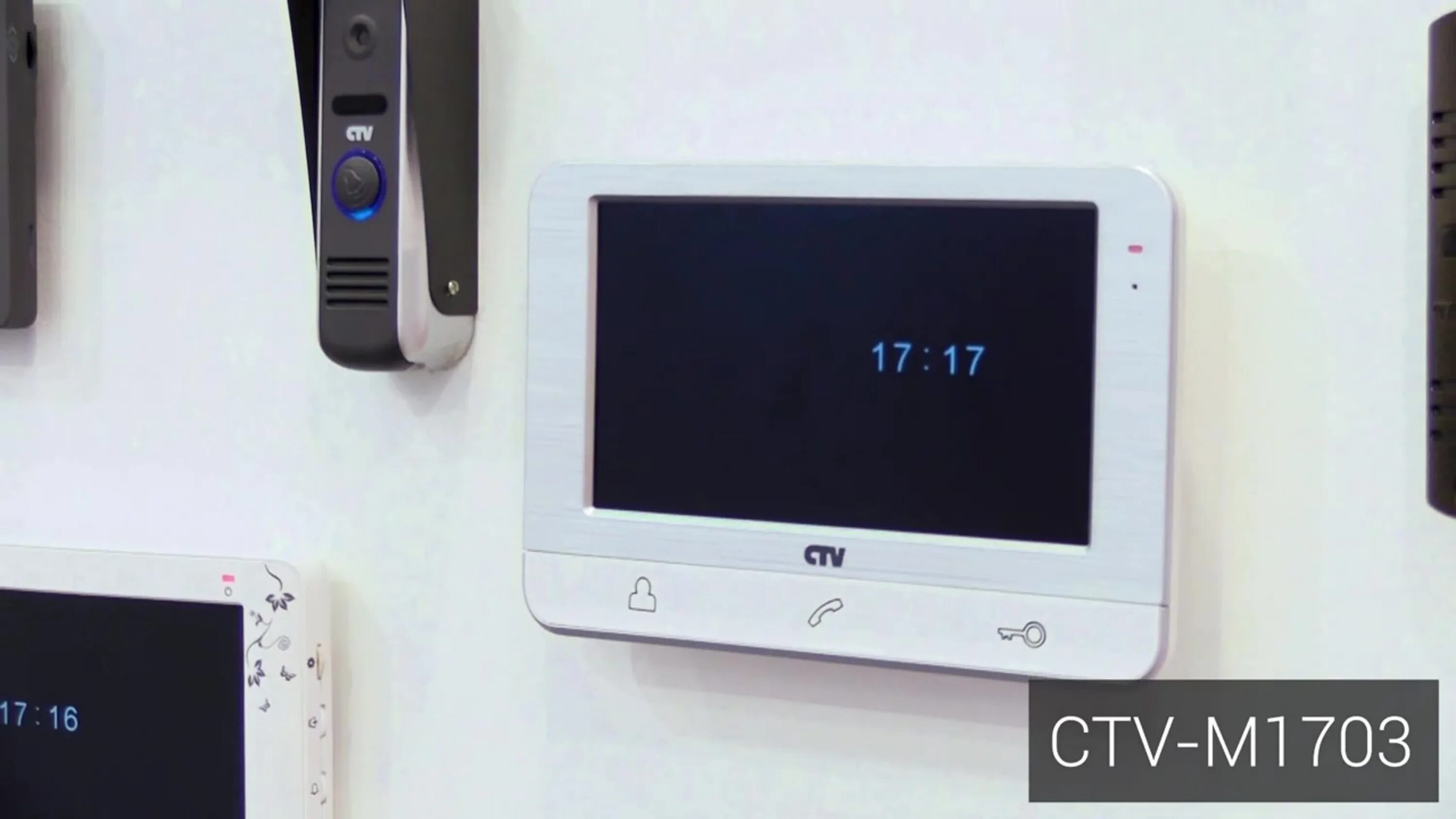 Ctv видеодомофоны подключение. Ctv-m1702. 1702 ctv. ctv-m1703. ctv-m5902.