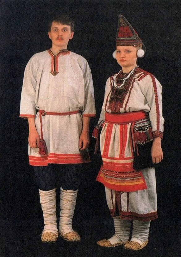 Одежда мокшей