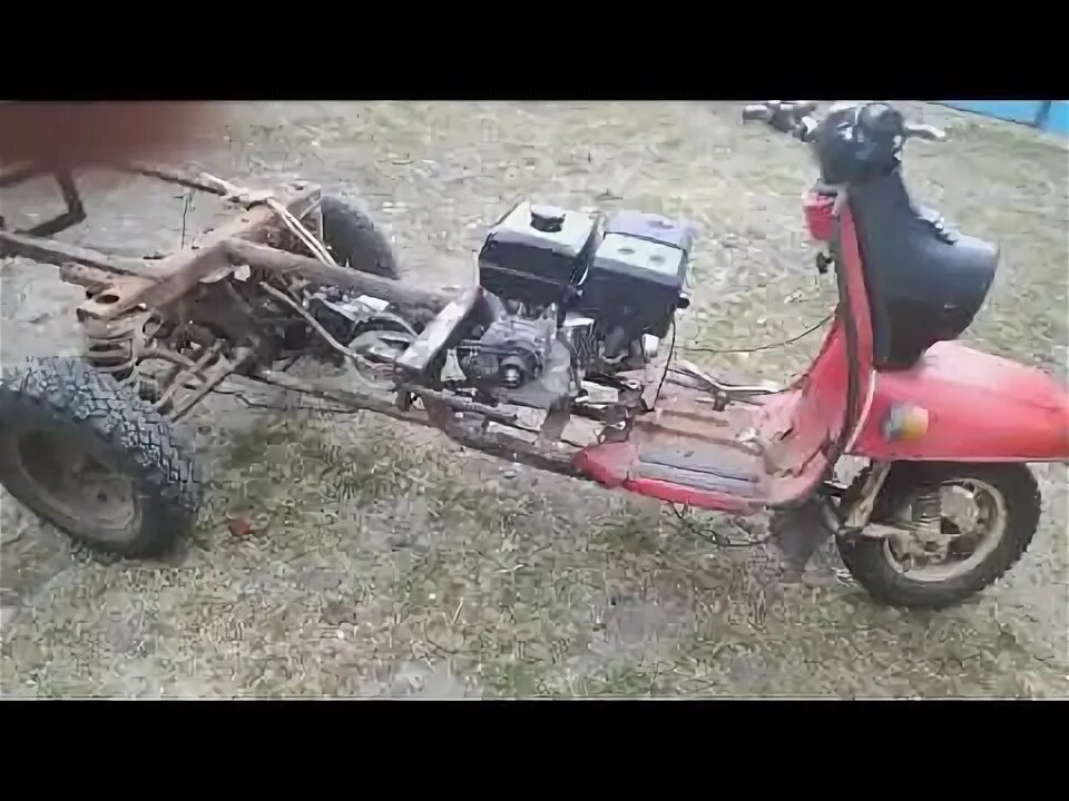 Мотоблок из муравья 2 - YouTube
