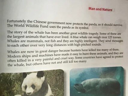 It is against the law to endangered
