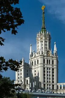 Шпили зданий москвы