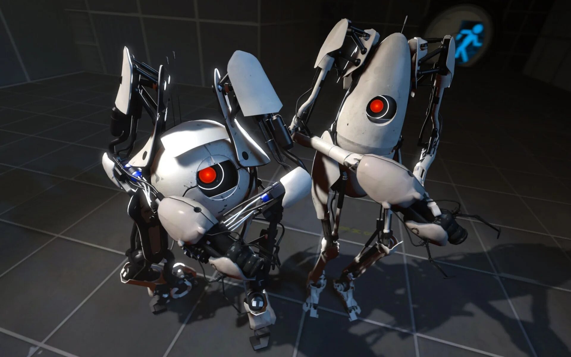 Друзья 2 робот. Игра portal 2. atlas and p-body. портал 2 игра роботы. портал-1 игра- робот.