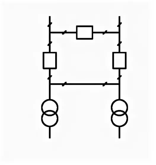 Ремонтная перемычка. Схема 5ан 110 кв. Ремонтная перемычка 110 кв. Мостик с выключателями в цепях трансформаторов. Схема ру на 110 кв мостик.