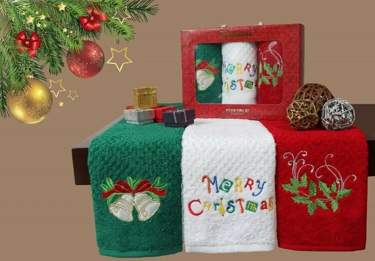 наборы полотенец в подарочной упаковке. набор новогодних полотенец. набор полотенец "x-mas party" 30х60 см-2ш. набор полотенец подарочный новогодний. подарочный набор полотенец на новый год.
