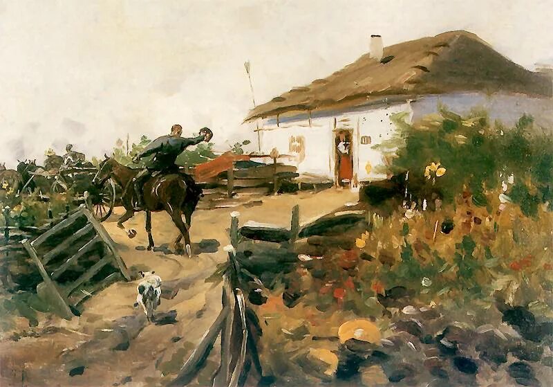 Повседневная жизнь казаков в 19 веке. Брандт Юзеф Józef Brandt (1841-1915). Юзеф Брандт казаки Донские. Художник Юзеф Дембицкий. Художник Йозеф Брандт.