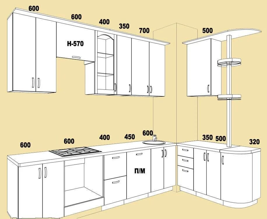 Какого размера кухонные шкафы. Высота кухонной столешницы стандарт для кухни. Высота кухонного шкафа навесного стандарт. Максимальная высота верхних кухонных шкафов навесных. Размеры кухонного гарнитура стандарт по высоте.