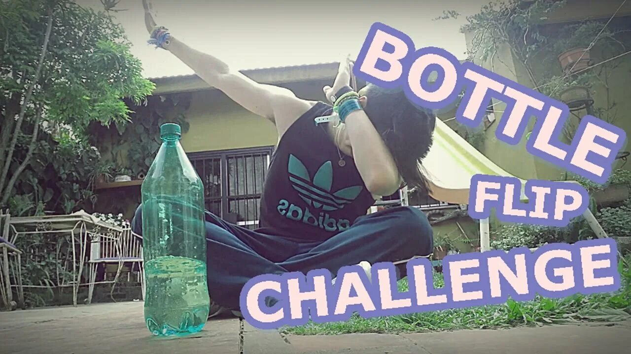Bottle flip challenge