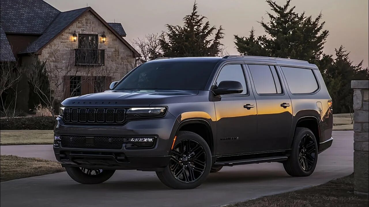 Jeep представил флагманские внедорожники Wagoneer и Grand Wagoneer :: Autonews