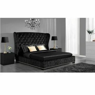 Black bed