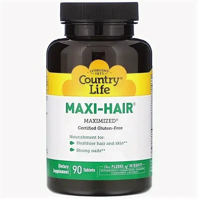 Макси лайф череповец. Кантри лайф макси Хаир. IHERB Maxi hair. Country Life Maxi hair Plus.