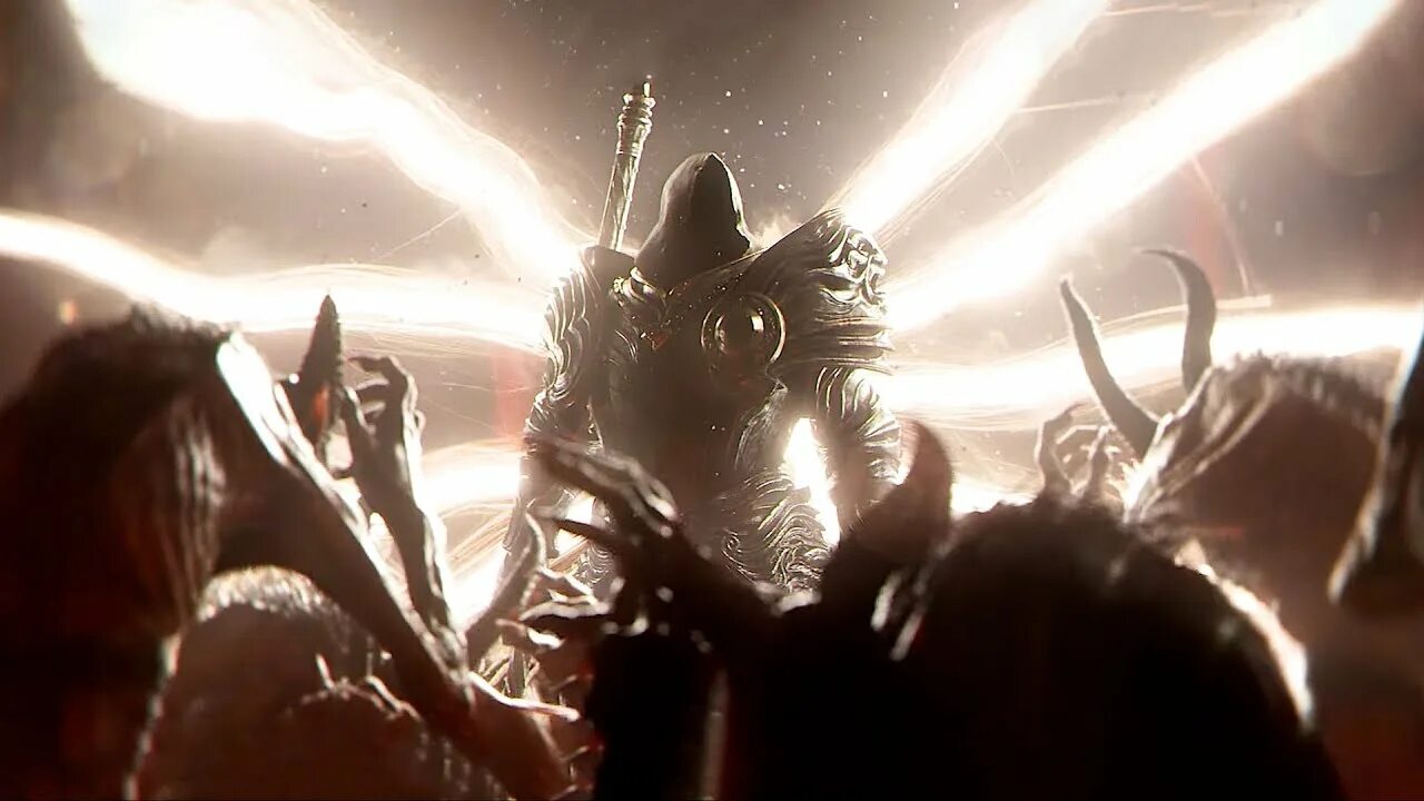 Диабло архангел тираэль. Разбойница дьябло 4. Diablo трейлер. Diablo трейлер. Тираэль диабло 4.