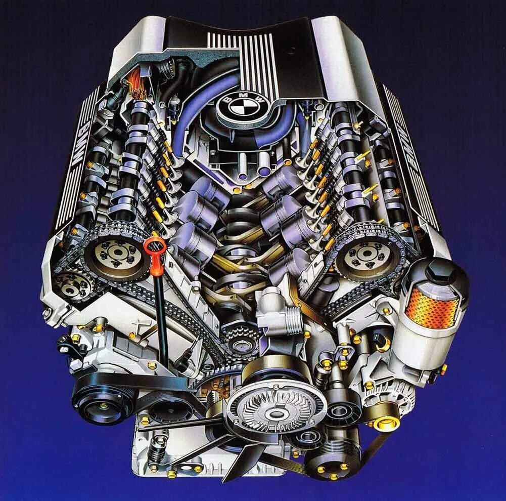 Какой двигатель бмв самый надежный. Мотор бмв в8. bmw m60. бмв м60 v8 мотор. bmw m60 engine.