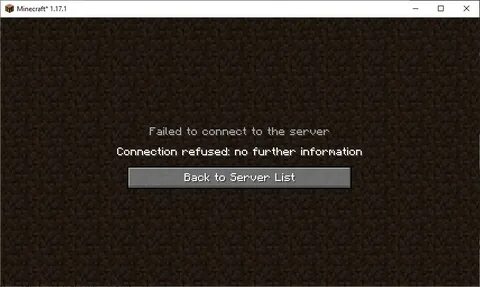 Can connect to the server