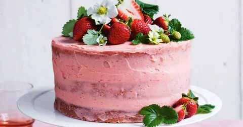 Strawberry cake