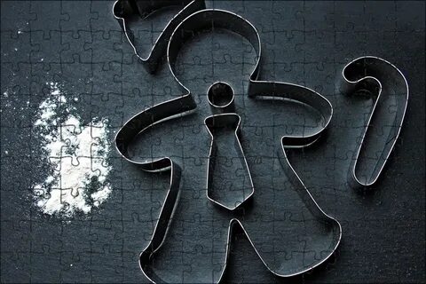 Human cut