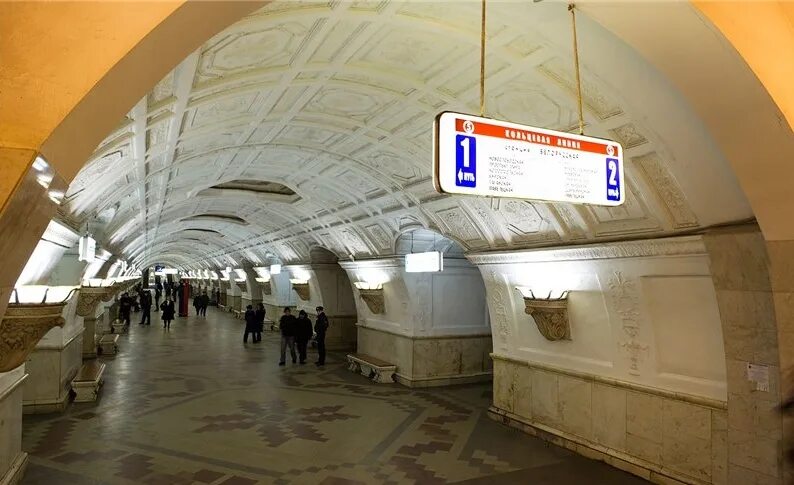 Метро белорусская вход - Фото
