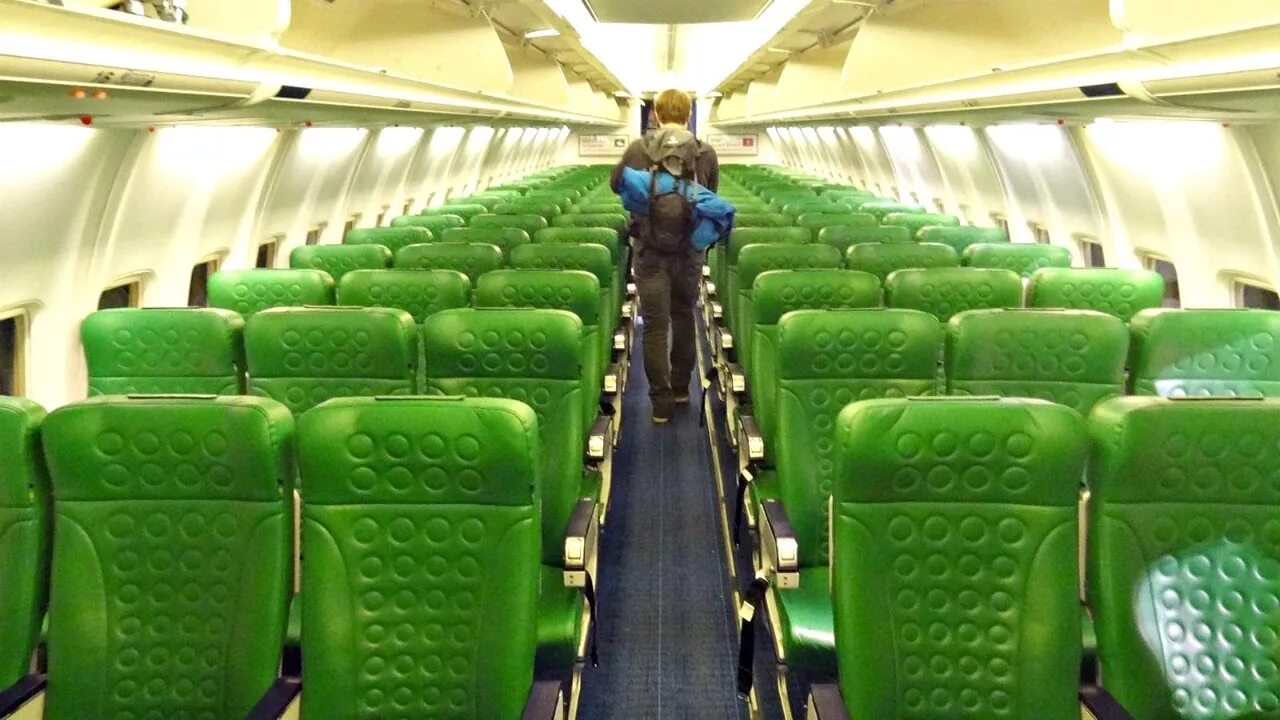 Seats economy class-Boeing-737-800 S7 Airlines