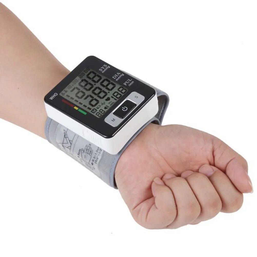 Тонометр fully Automatic Digital Wrist Blood Pressure Monitor model number w02. Digital Wrist Blood Pressure Monitor Portable Automatic hematomanometer BP Meter. Осциллометрический метод измерения ад. Осциллометрический метод измерения давления.